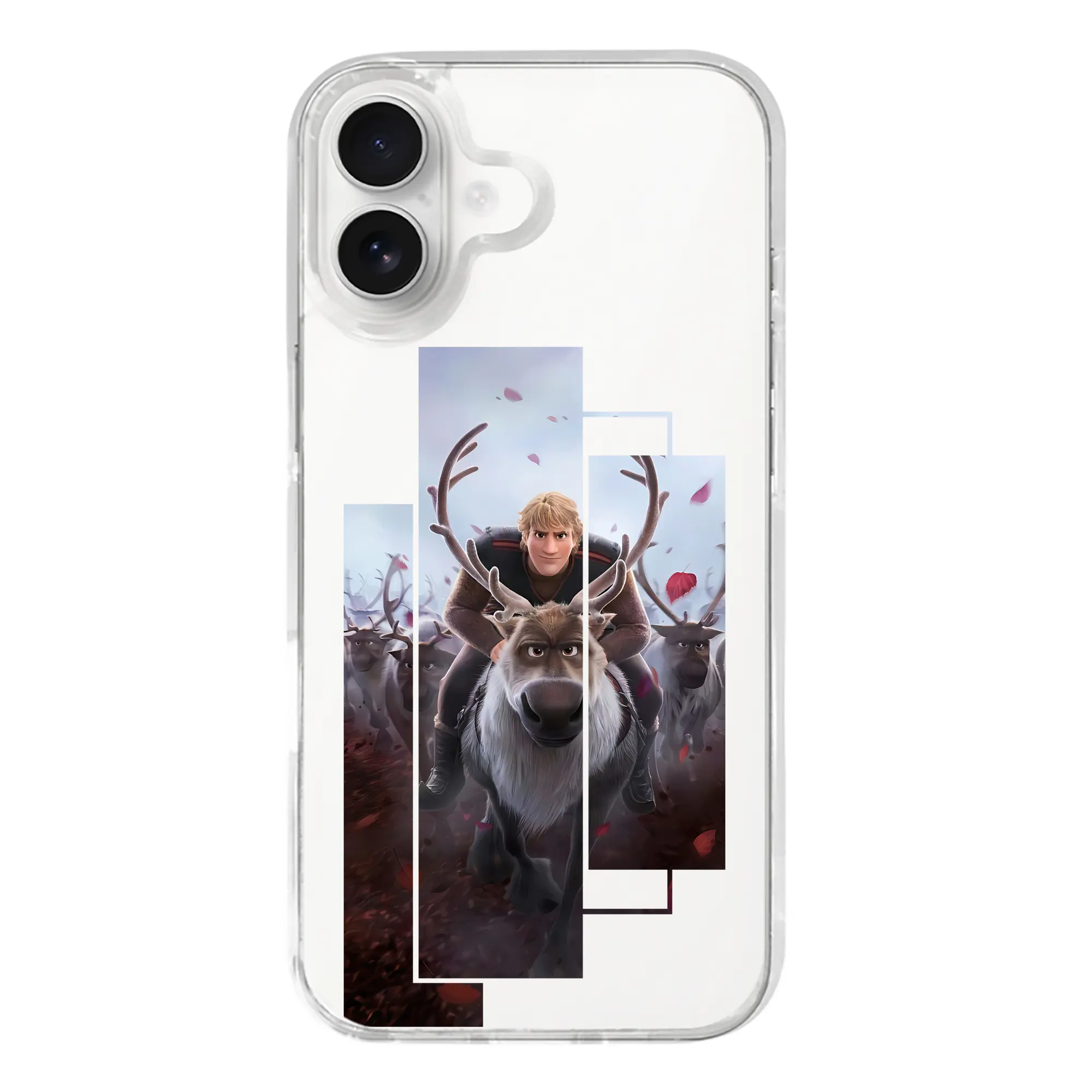 アナと雪の女王(Frozen) グッズ クリストフ(Kristoff) - iPhone 17シリーズ 透明スマホケース – 薄型・耐衝撃・精密フィット保護カバー
